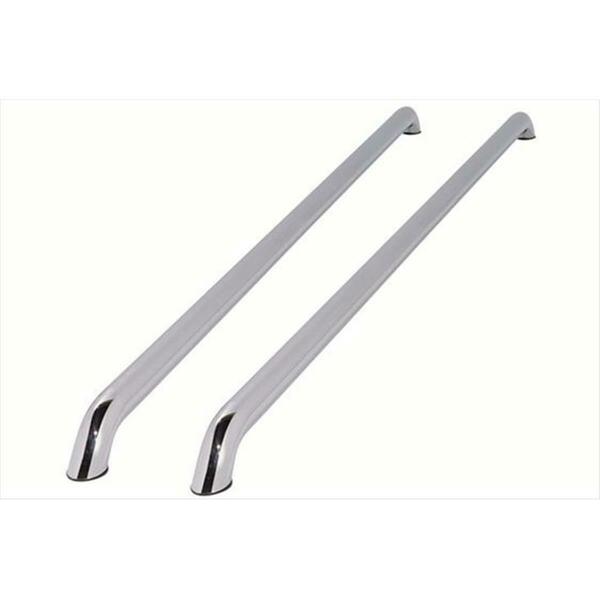 Hands On Bed Side Rail, Stake Pocket Mount - Polished Stainless Steel HA359161